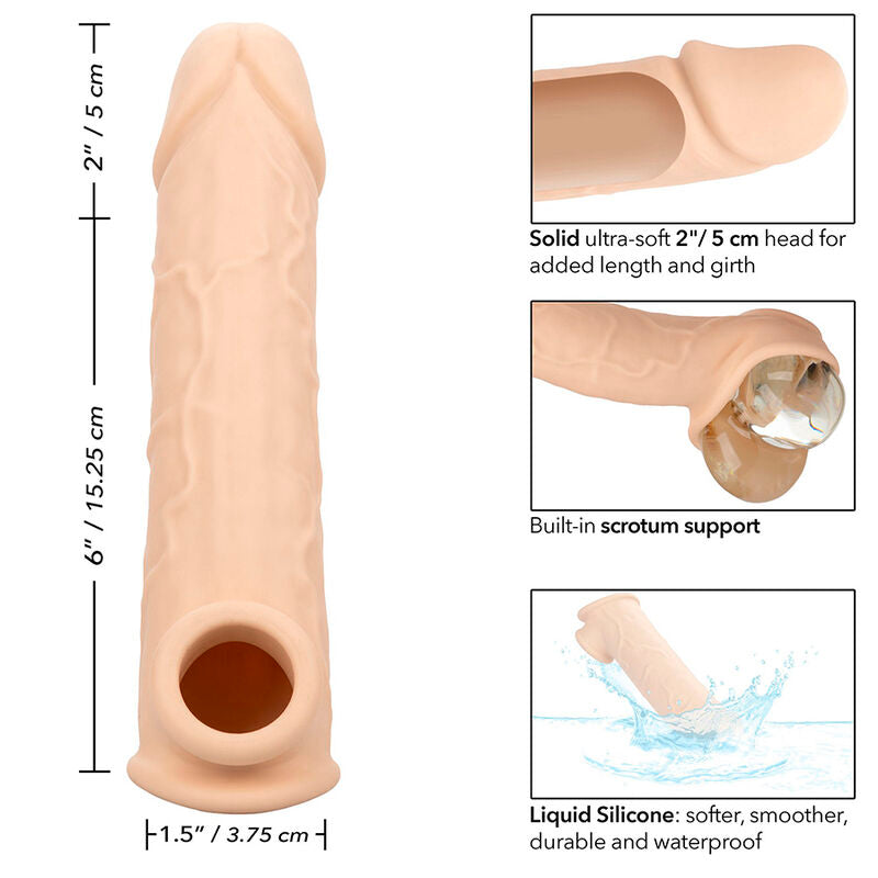 CALEXOTICS - PERFORMANCE MAXX LIFE-LIKE EXTENSION 8 LIGHT SKIN - Amore24