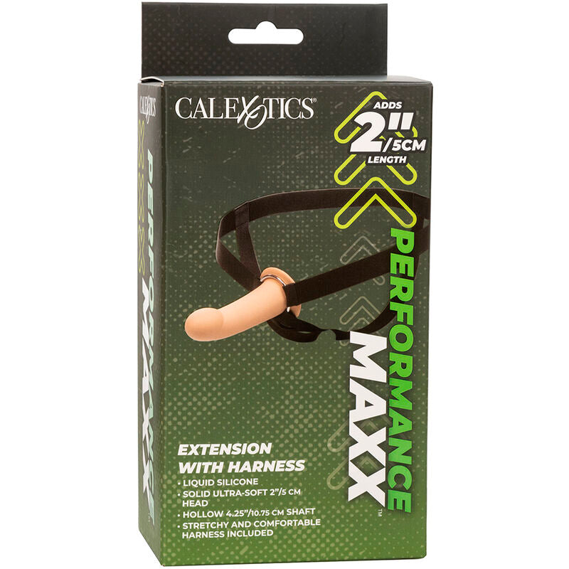 CALEXOTICS - PERFORMANCE MAXX EXTENSION WITH HARNESS LIGHT SKIN - Amore24