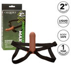 CALEXOTICS - PERFORMANCE MAXX EXTENSION WITH HARNESS BROWN SKIN - Amore24