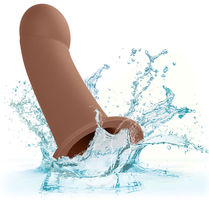 CALEXOTICS - PERFORMANCE MAXX EXTENSION WITH HARNESS BROWN SKIN - Amore24