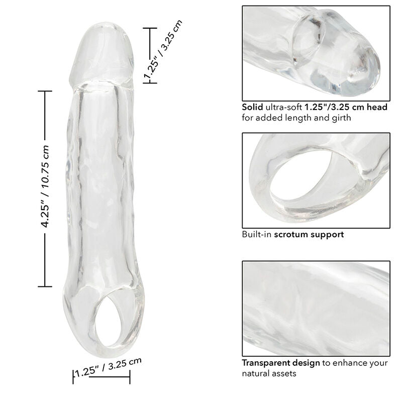 CALEXOTICS - PERFORMANCE MAXX CLEAR EXTENSION 5,5 TRANSPARENT - Amore24