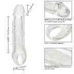 CALEXOTICS - PERFORMANCE MAXX CLEAR EXTENSION 5,5 TRANSPARENT - Amore24