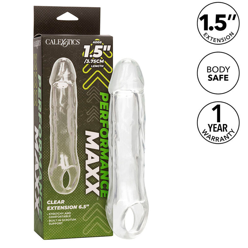 CALEXOTICS - PERFORMANCE MAXX CLEAR EXTENSION 6,5 TRANSPARENT - Amore24