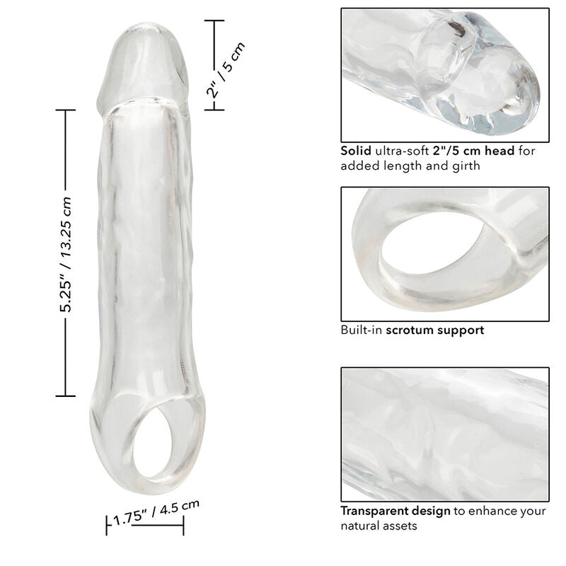 CALEXOTICS - PERFORMANCE MAXX CLEAR EXTENSION 7,5 TRANSPARENT - Amore24