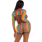 LEG AVENUE - THREE PIECE SET MULTICOLOR - Amore24