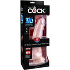 KING COCK - TRIPLE DENSITY DILDO 18.4 CM - Amore24