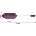 PRETTY LOVE - NYMPH VIBRATING EGG APP CONTROLLED LILA - Amore24