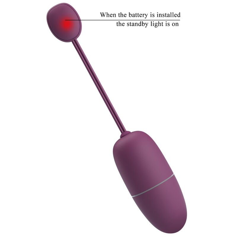 PRETTY LOVE - NYMPH VIBRATING EGG APP CONTROLLED LILA - Amore24