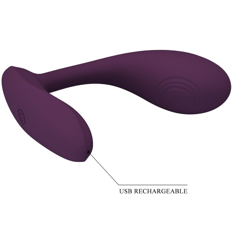 PRETTY LOVE - BAIRD G-SPOT 12 VIBRATIONS RECHARGEABLE LILA APP - Amore24