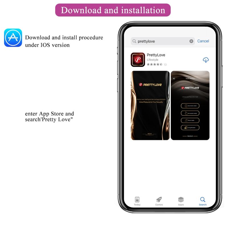 PRETTY LOVE - BAIRD G-SPOT 12 VIBRATIONS RECHARGEABLE LILA APP - Amore24