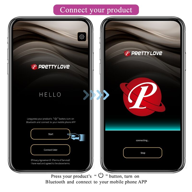 PRETTY LOVE - BAIRD G-SPOT 12 VIBRATIONS RECHARGEABLE LILA APP - Amore24