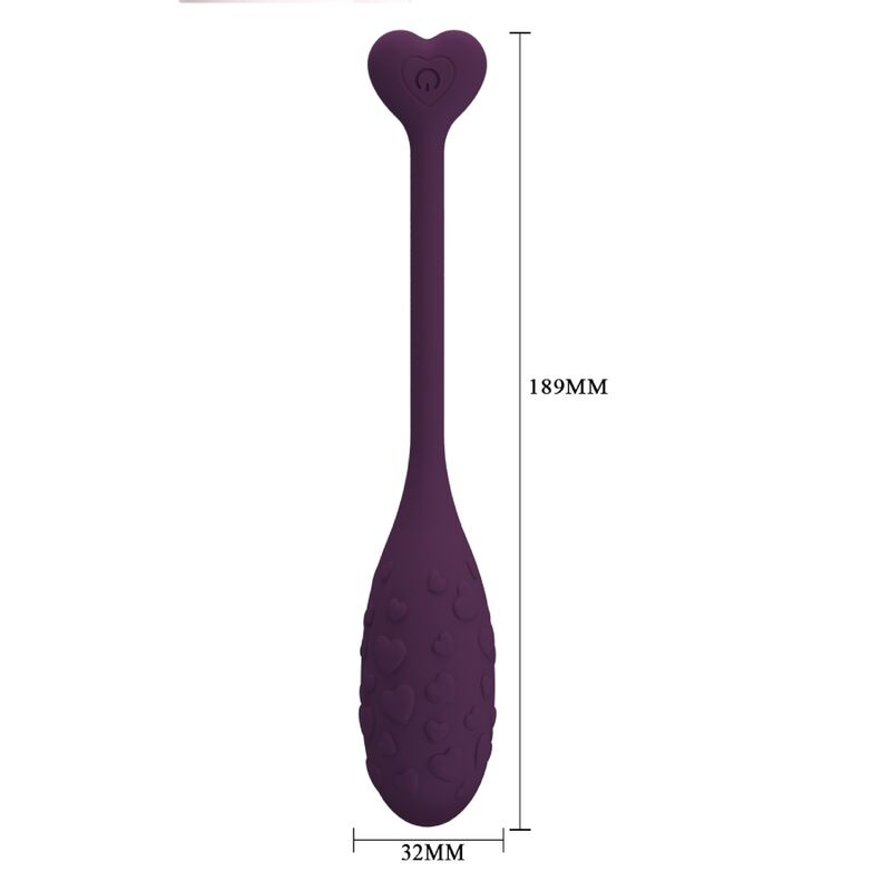 PRETTY LOVE - FISHERMAN APP CONTROLLED  VIBRATING EGG LILA - Amore24