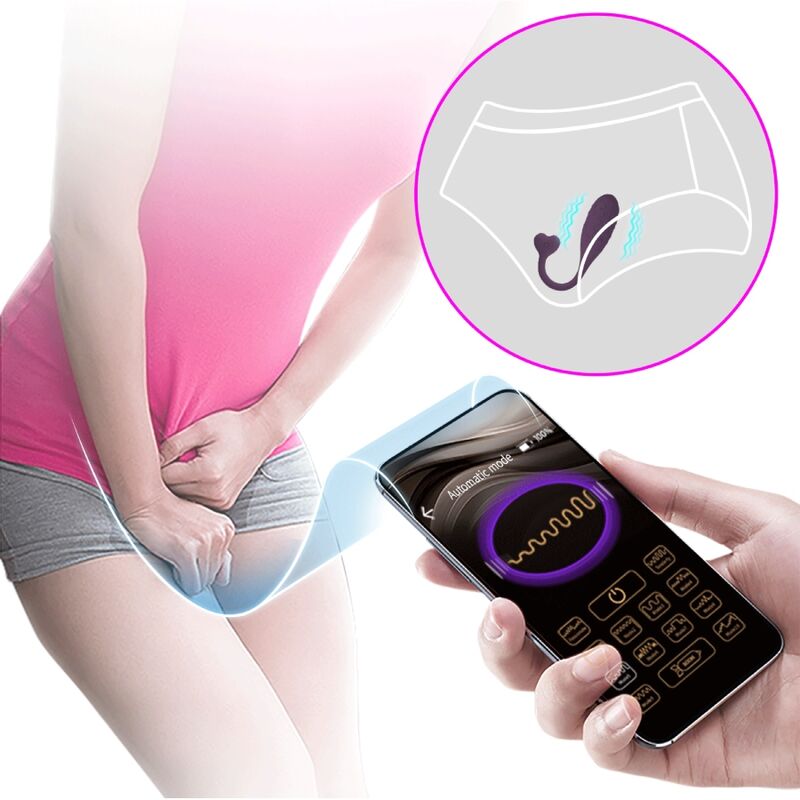 PRETTY LOVE - FISHERMAN APP CONTROLLED  VIBRATING EGG LILA - Amore24