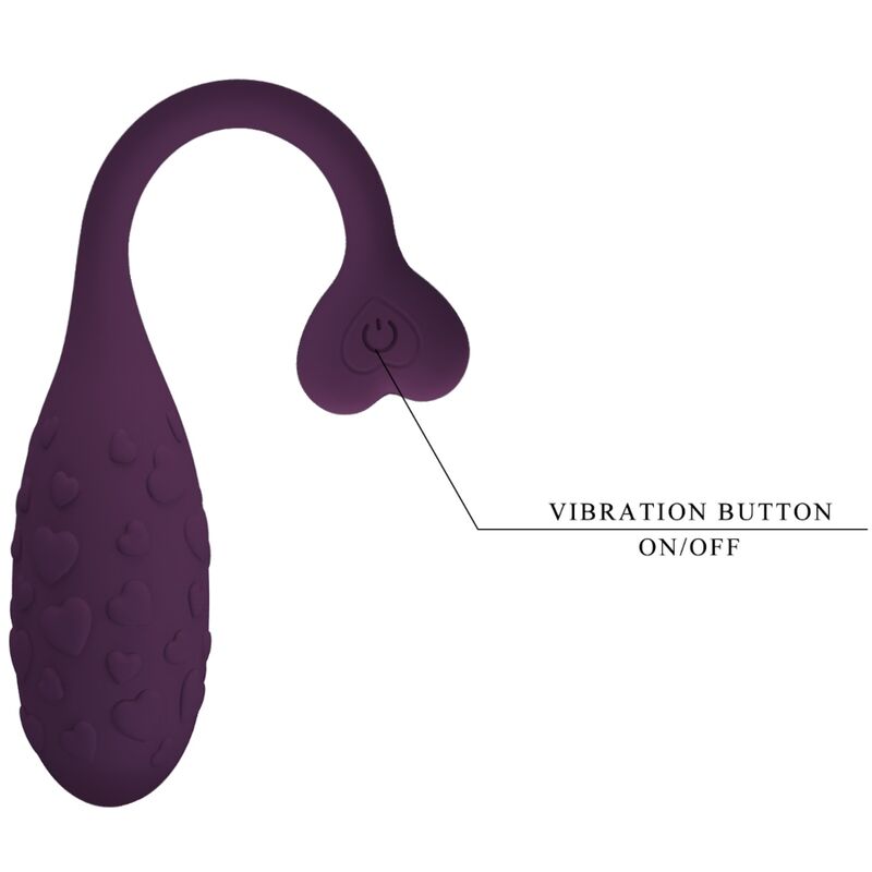 PRETTY LOVE - FISHERMAN APP CONTROLLED  VIBRATING EGG LILA - Amore24