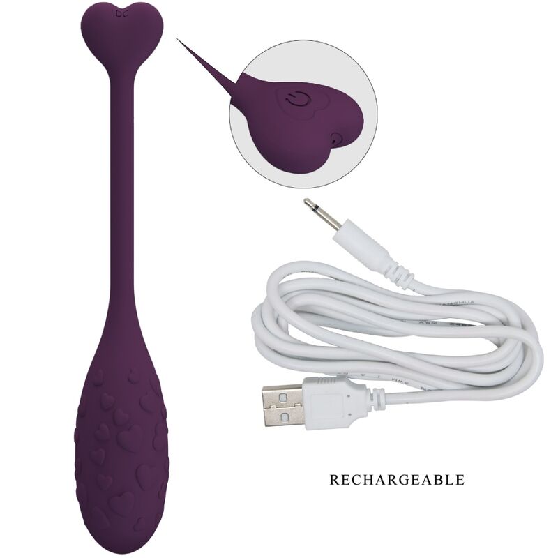 PRETTY LOVE - FISHERMAN APP CONTROLLED  VIBRATING EGG LILA - Amore24