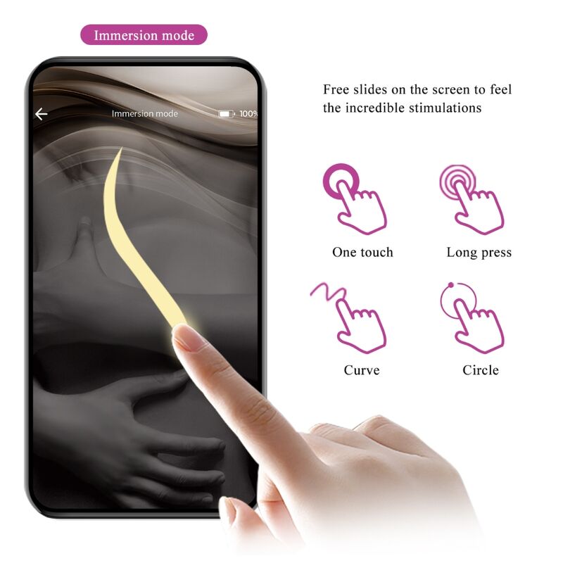 PRETTY LOVE - FISHERMAN APP CONTROLLED  VIBRATING EGG LILA - Amore24