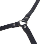 SUBBLIME - LEATHER BODY HARNESS BLACK ONE SIZE - Amore24