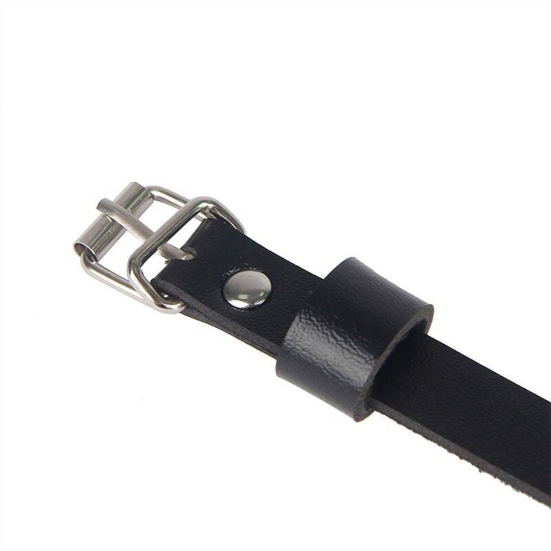 SUBBLIME - LEATHER WAIST AND LEG HARNESS BLACK ONE SIZE - Amore24