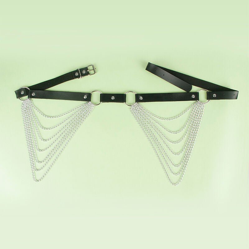 SUBBLIME - LEATHER CHAINBELT BLACK ONE SIZE - Amore24
