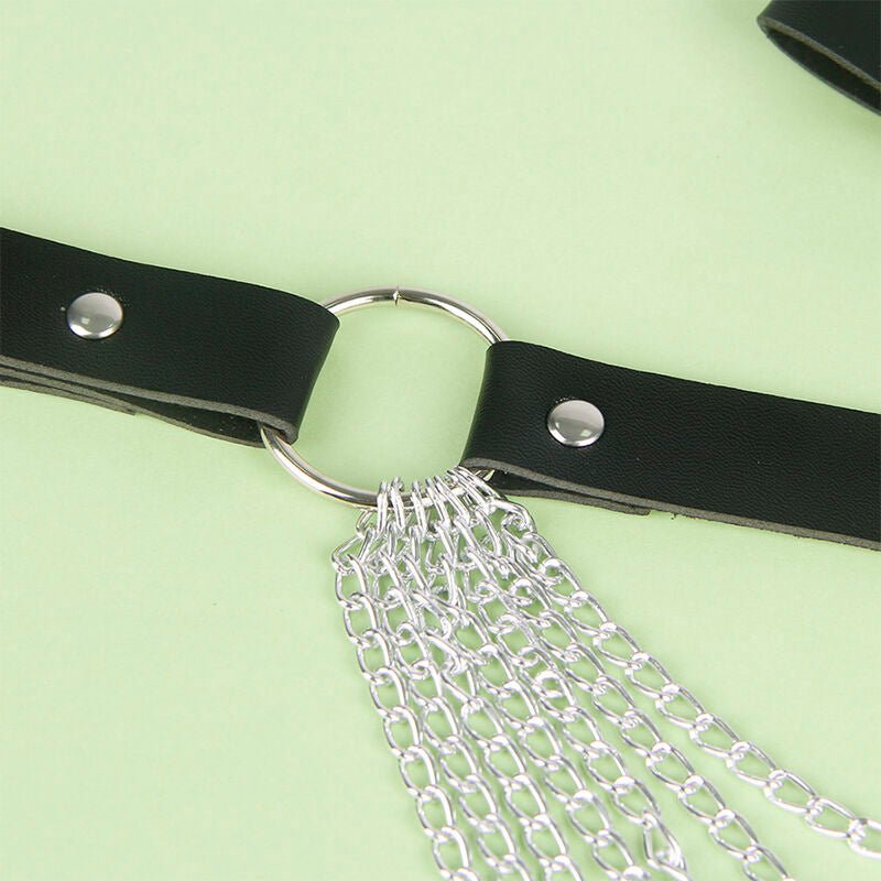 SUBBLIME - LEATHER CHAINBELT BLACK ONE SIZE - Amore24