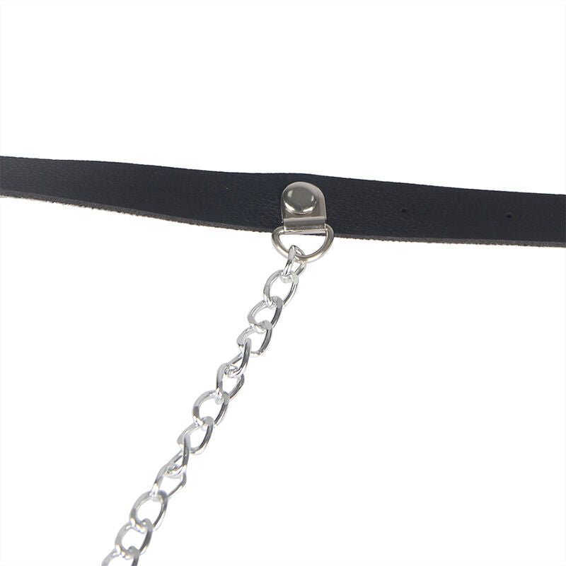 SUBBLIME - LEATHER BELT HARNESS BLACK ONE SIZE - Amore24