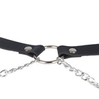 SUBBLIME - LEATHER BELT HARNESS BLACK ONE SIZE - Amore24