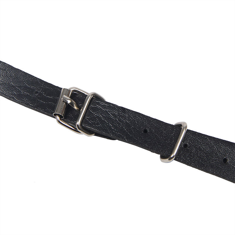 SUBBLIME - CHEST HARNESS WITH BIG RING CHAINS ONE SIZE - Amore24
