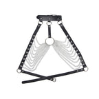 SUBBLIME - CHEST HARNESS WITH BIG RING CHAINS ONE SIZE - Amore24