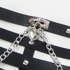 SUBBLIME - CORSET HARNESS WITH CHAINDETAIL ONE SIZE - Amore24