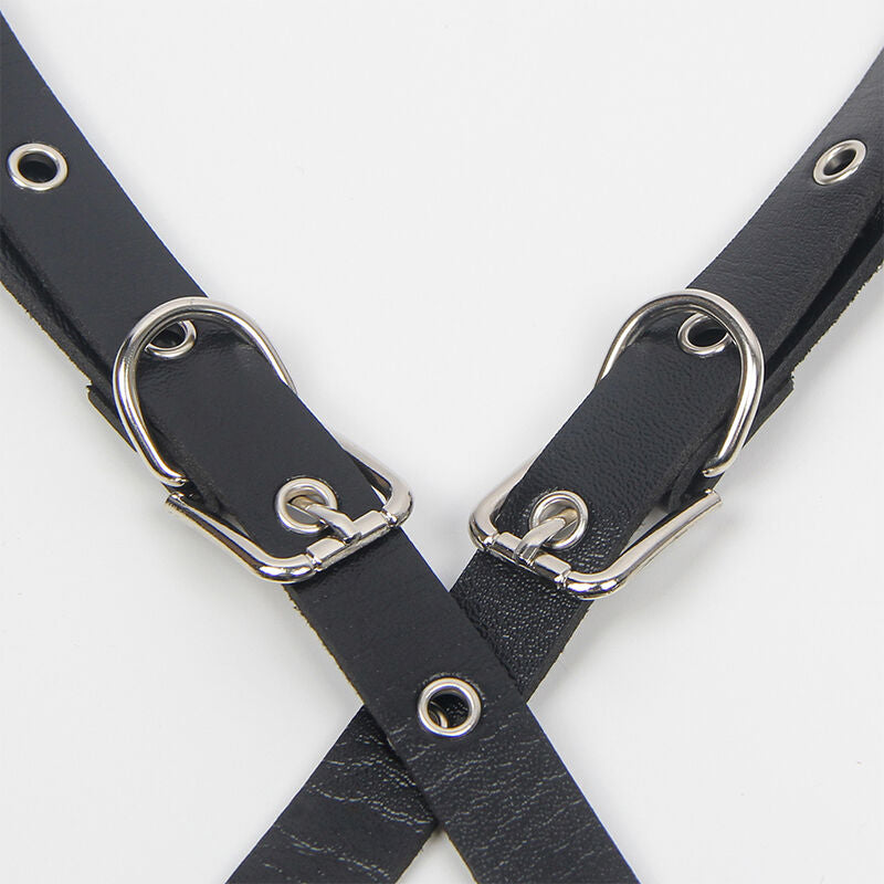 SUBBLIME - HARNESS WITH STRAPS AND CHAINDETAILS ONE SIZE - Amore24