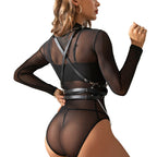 SUBBLIME - HARNESS WITH STRAPS AND CHAINDETAILS ONE SIZE - Amore24