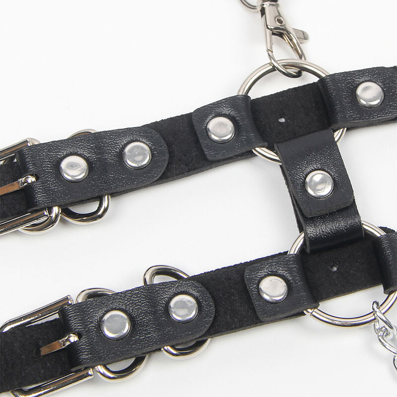 SUBBLIME - HARNESS WITH STRAPS AND CHAINDETAILS ONE SIZE - Amore24