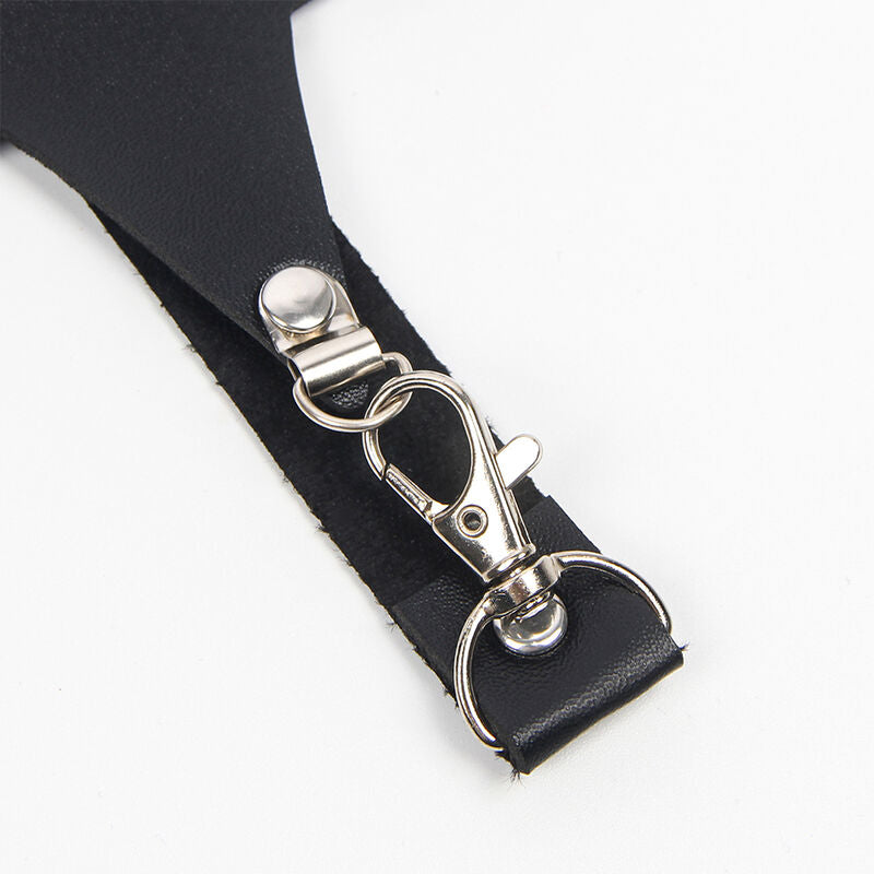 SUBBLIME - FULL BODY HARNESS WITH STAR CHAINDETAIL ONE SIZE - Amore24