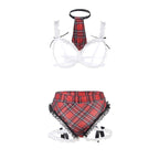 SUBBLIME - SEXY SCHOOLGIRL COSTUME WITH BRA L/XL - Amore24