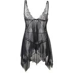 SUBBLIME - BABYDOLL FABRIC TULLE CHEST LACE L/XL - Amore24