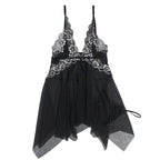 SUBBLIME - BABYDOLL FABRIC TULLE CHEST LACE L/XL - Amore24