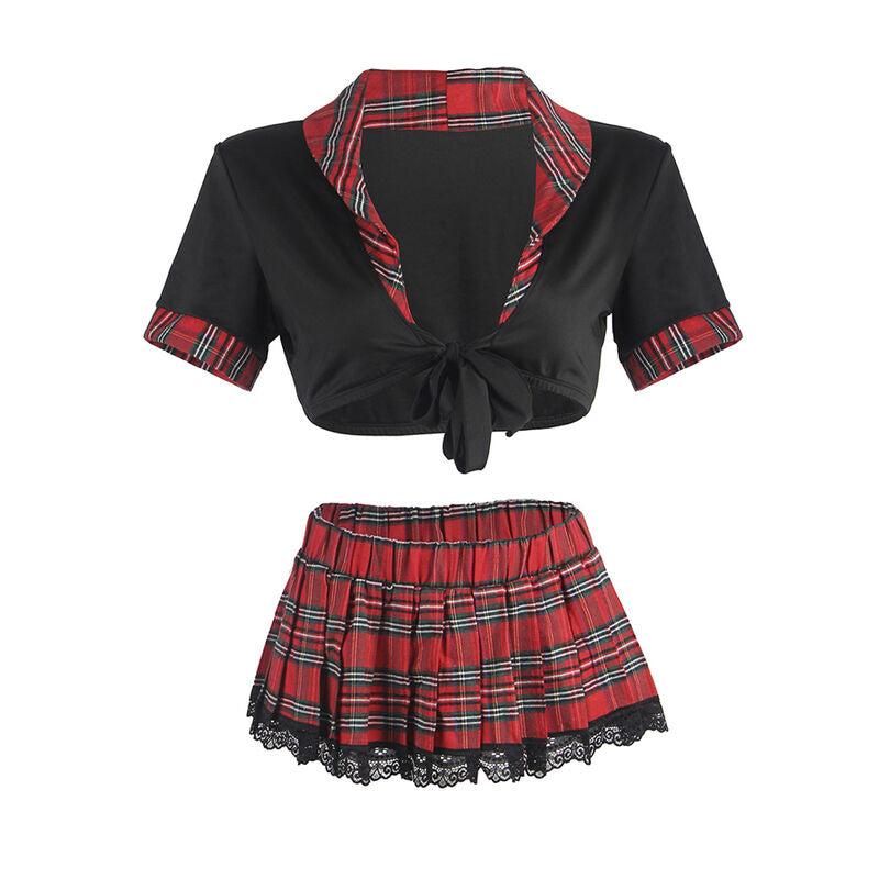 SUBBLIME - SEXY SCHOOLGIRL COSTUME WITH TOP L/XL - Amore24