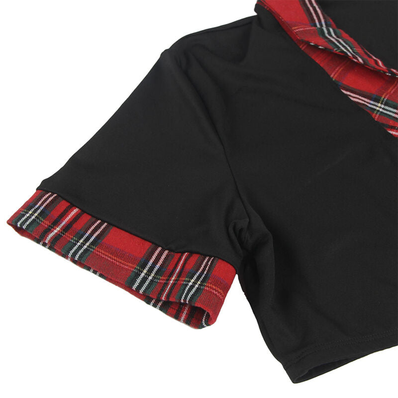 SUBBLIME - SEXY SCHOOLGIRL COSTUME WITH TOP L/XL - Amore24