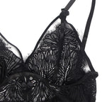 SUBBLIME - BABYDOLL WITH ADJUSTABLE LACE STRAPS BLACK L/XL - Amore24