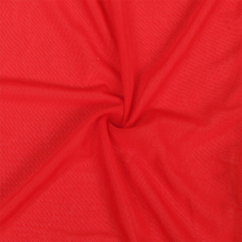 SUBBLIME - TRANSPARENT FABRIC ROBE WITH LACE DETAIL RED L/XL - Amore24