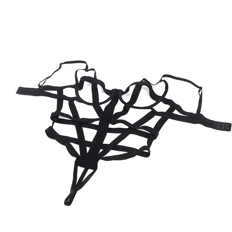 SUBBLIME - SEXY BODY WITH CUTOUTS BLACK L/XL - Amore24