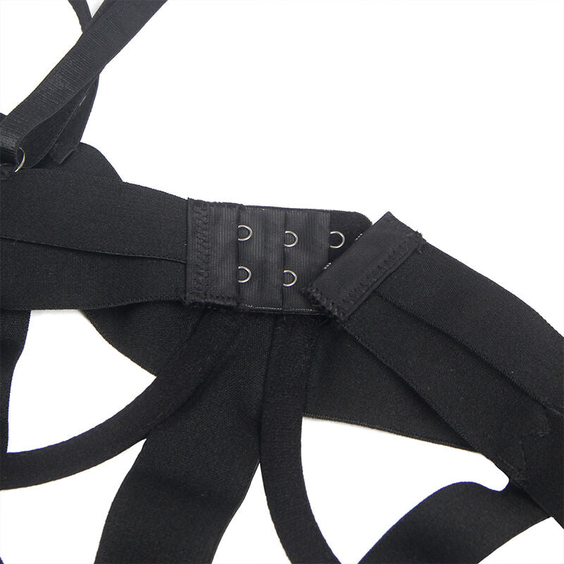 SUBBLIME - SEXY BODY WITH CUTOUTS BLACK L/XL - Amore24