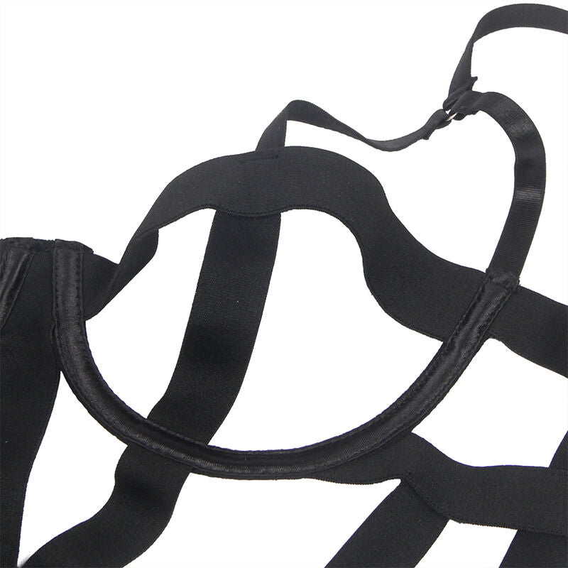 SUBBLIME - SEXY BODY WITH CUTOUTS BLACK L/XL - Amore24