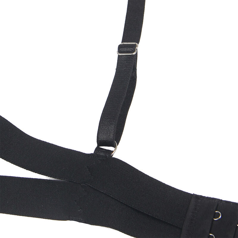 SUBBLIME - SEXY BODY WITH CUTOUTS BLACK L/XL - Amore24