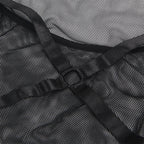 SUBLLIME - TRANSPARENT HALTER NECK DRESS BLACK L/XL - Amore24