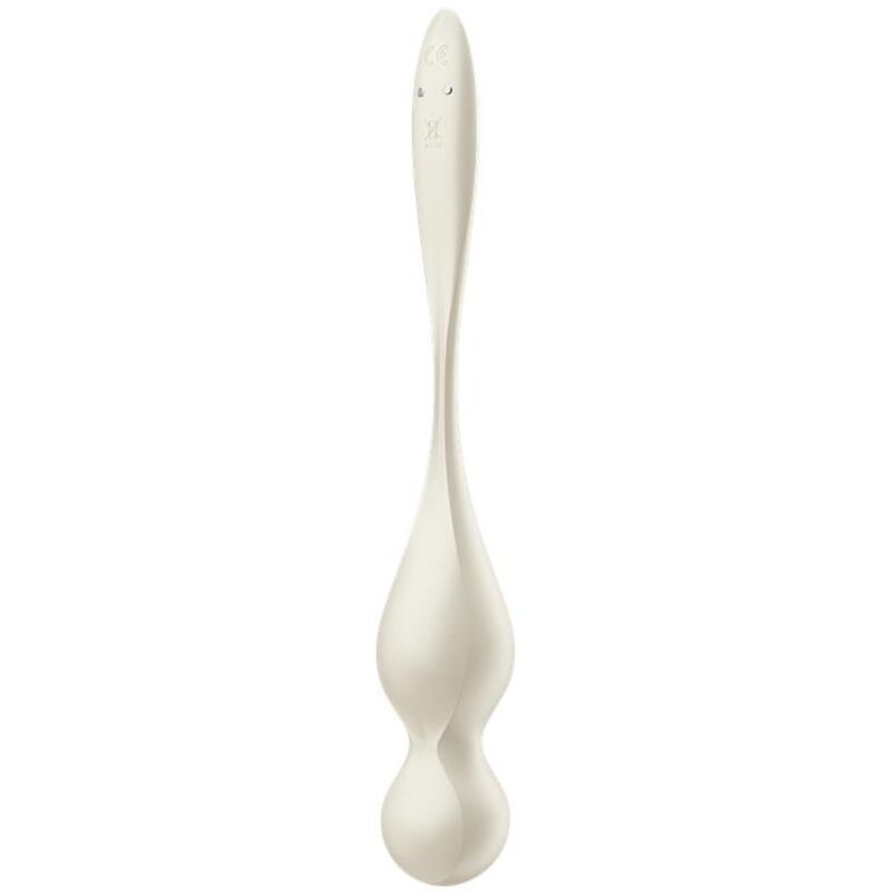 SATISFYER - LOVE BIRDS VIBRATING KEGEL BALLS WHITE - Amore24