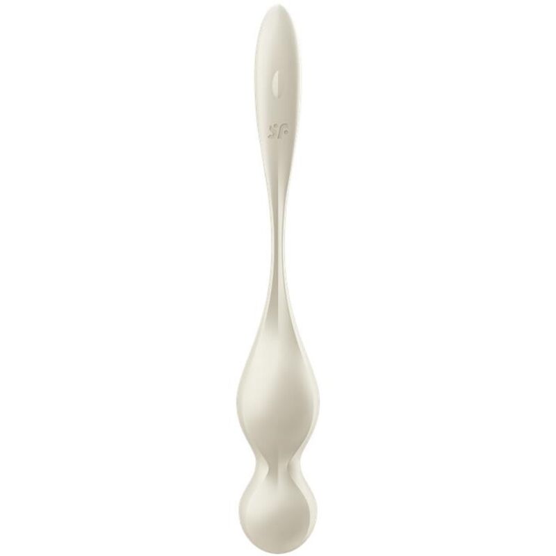SATISFYER - LOVE BIRDS VIBRATING KEGEL BALLS WHITE - Amore24