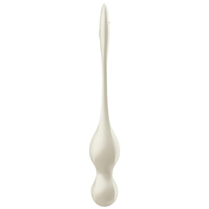 SATISFYER - LOVE BIRDS VIBRATING KEGEL BALLS WHITE - Amore24