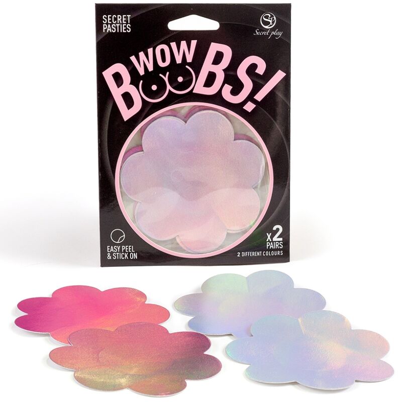SECRET PLAY - WOW BOOBS! FLOWER NIPPLE COVERS - Amore24