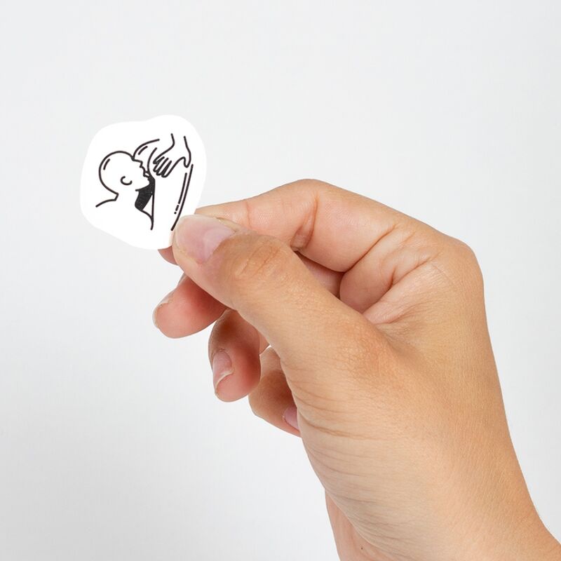 SECRET PLAY - SET OF 10 TEMPORARY TATTOOS KINKY COLLECTION - Amore24